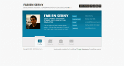 Desktop Screenshot of fabienserny.com