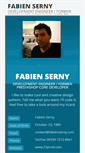 Mobile Screenshot of fabienserny.com